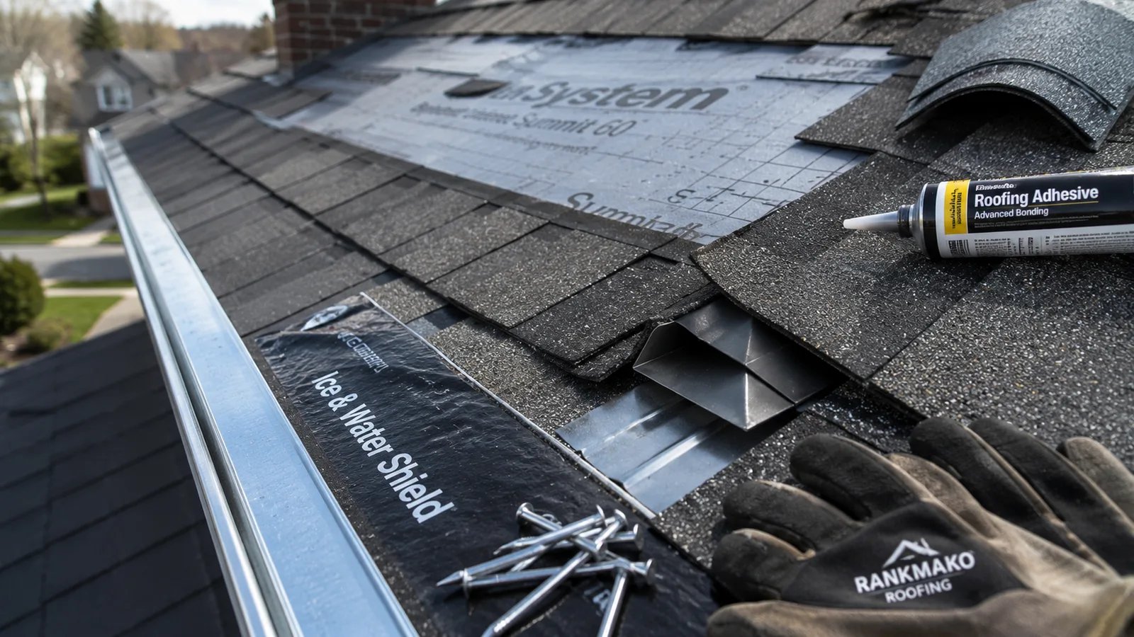 Premium roofing materials used by our Pittsburgh crews